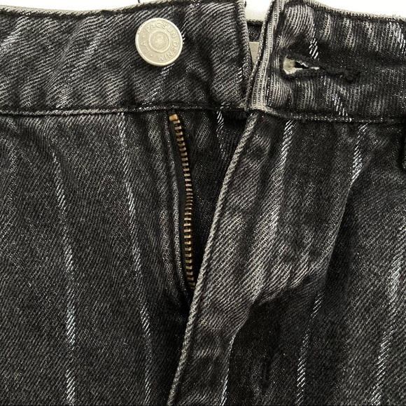 PacSun Dark Gray Denim Mini Skirt Size 24 - Picture 4 of 4